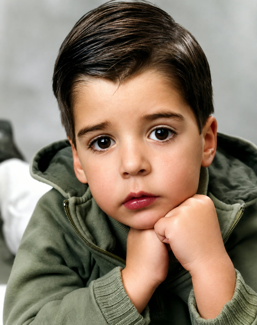 Pablo de pequeño